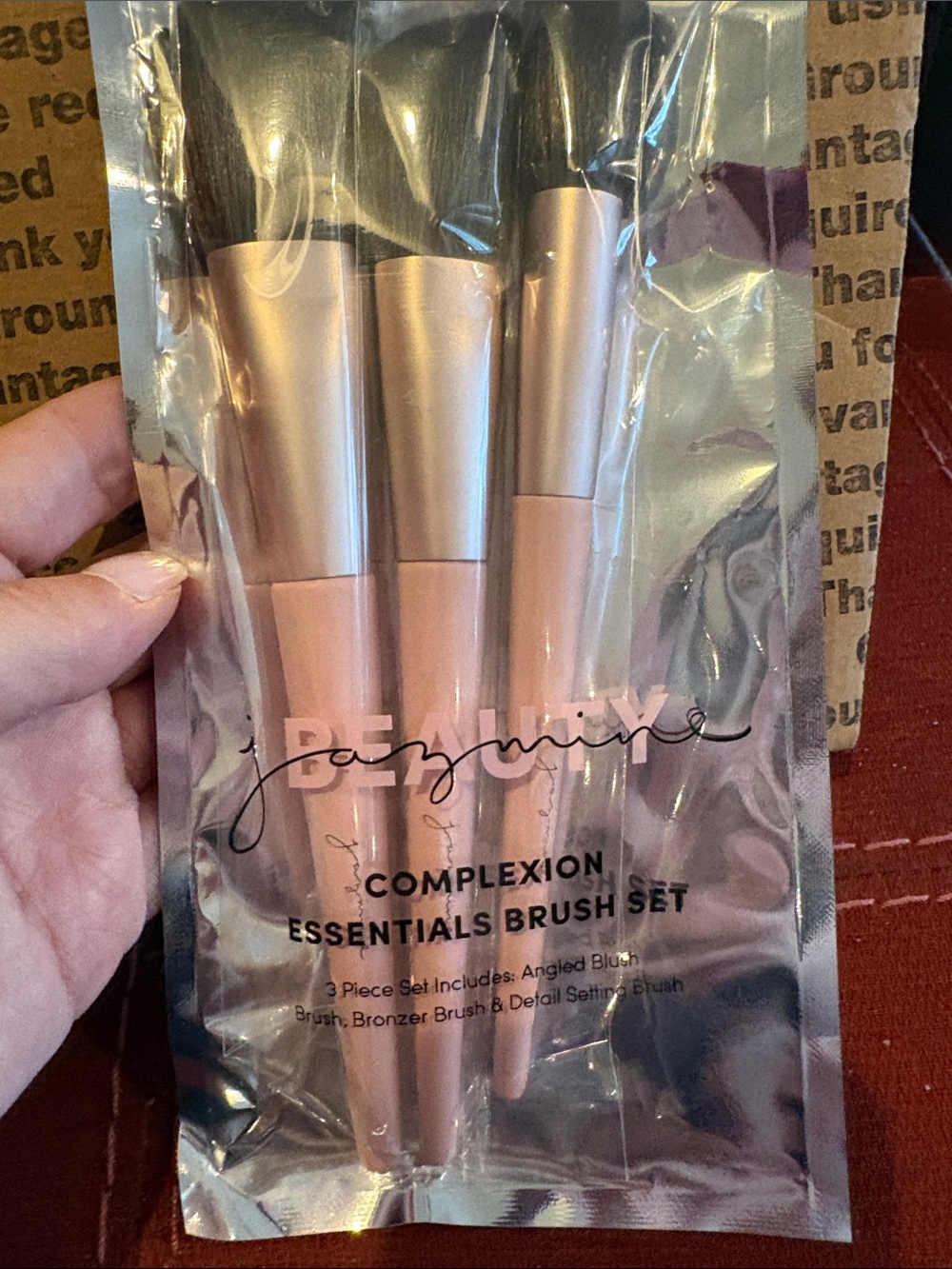 🆕 Jazmine Beauty: Complexion Essentials Brush Set - 3 pieces